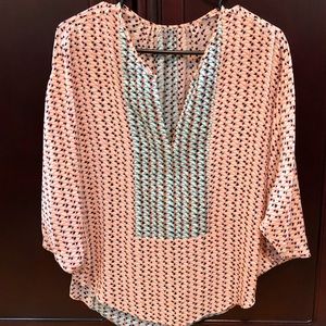 Beautiful flowy blouse with dolman sleeves